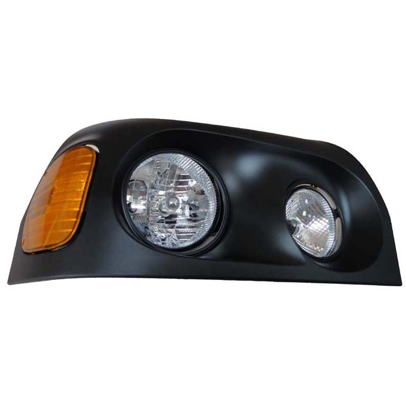 Freightliner Century Headlight With Black bezel LH