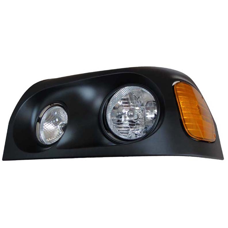 Freightliner Century Headlight With Black bezel RH