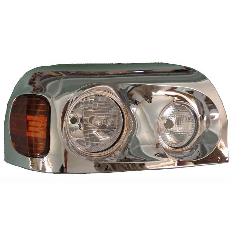 Freightliner Century Headlight With chrome bezel LH